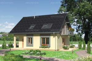 Проект коттеджа Аделия