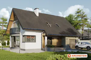 Проект коттеджа Альба