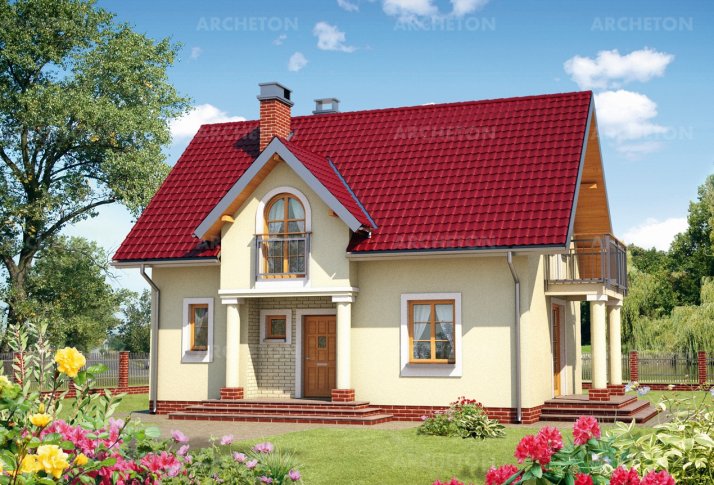 Проект коттеджа Анталья Бета