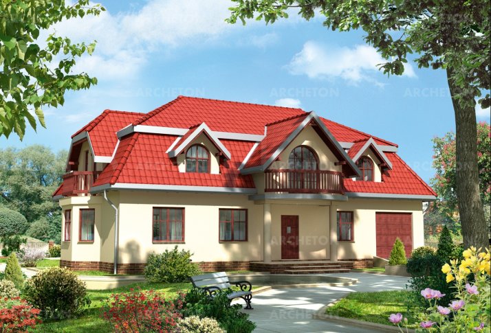 Проект коттеджа Баркентина