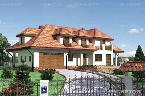 Проект дома Вениамин