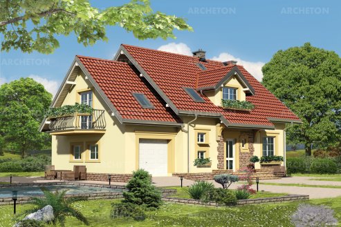 Проект дома София Люкс