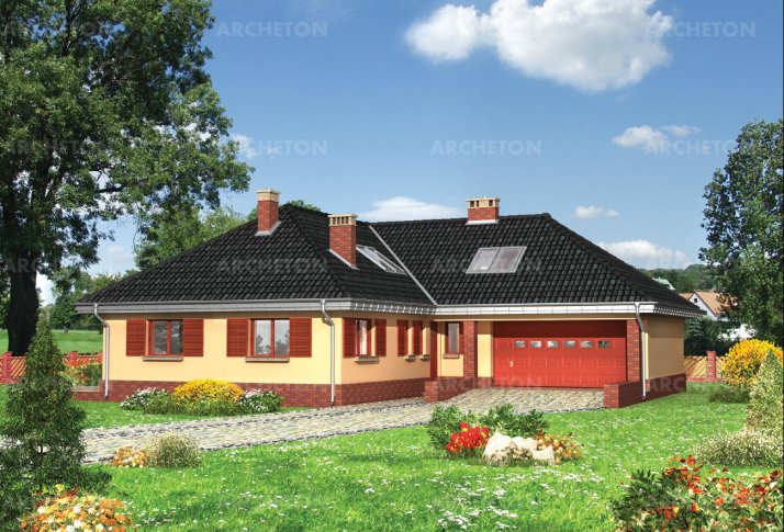 Проект коттеджа Дамьян Макс