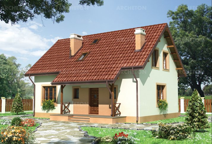 Проект коттеджа Кирило