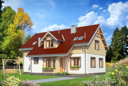 Проект дома Дергач