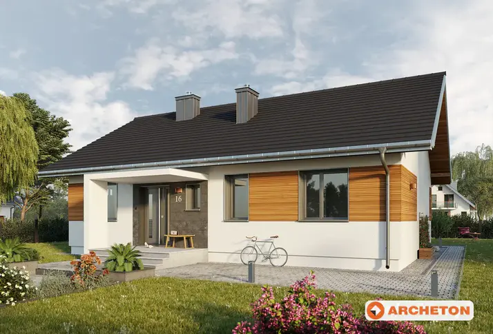 Проект коттеджа Домино Рекс