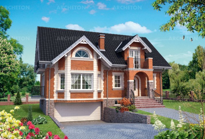 Проект коттеджа Филион Нова