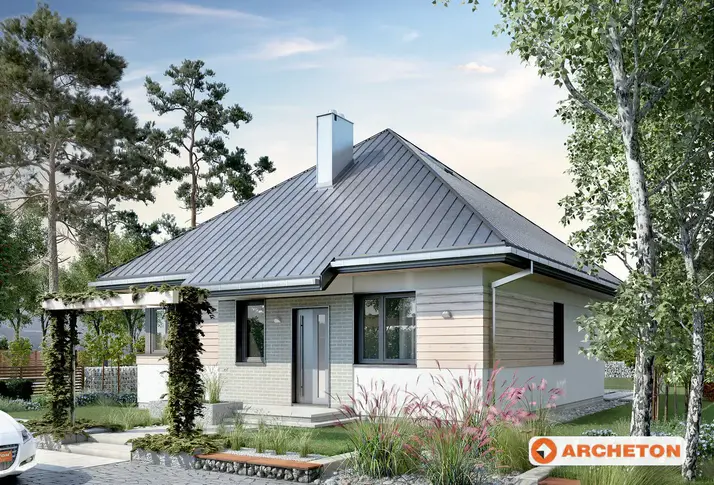 Проект коттеджа Фиалка