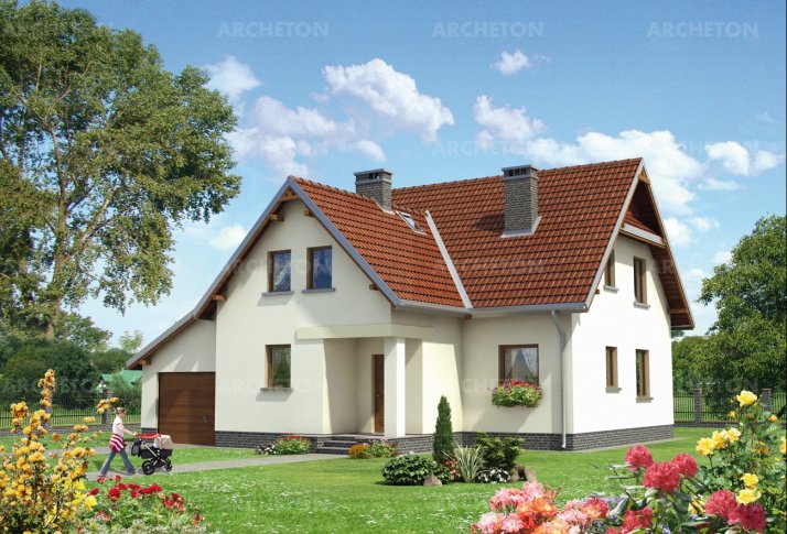 Проект дома Желание - анимации и интерьеры зеркальной версии