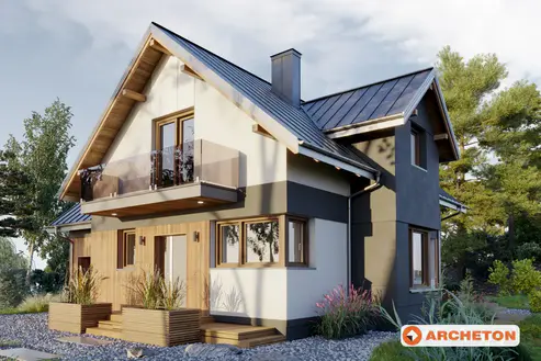 Проект дома Колиба Астро