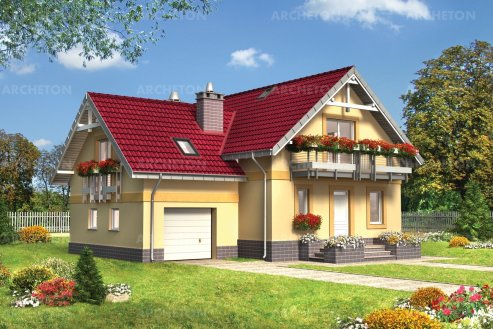 Проект дома Колиба Ату