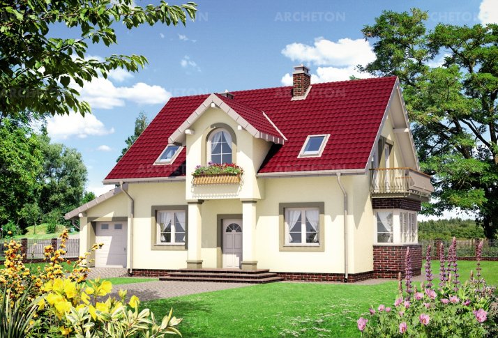 Проект коттеджа Клавдий Люкс