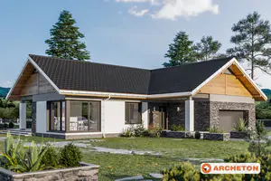 Проект коттеджа Люкас