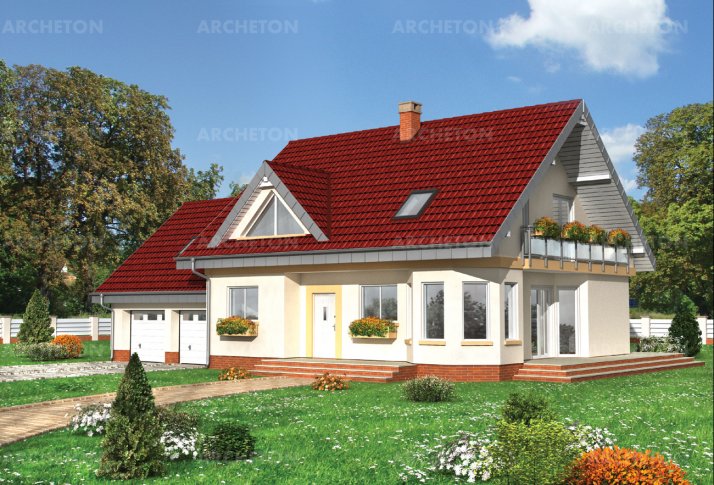 Проект коттеджа Мая Рекс Г2