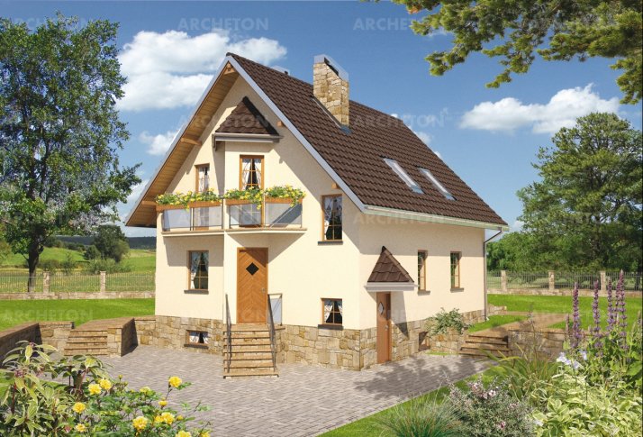 Проект коттеджа Маленькая Маркиза