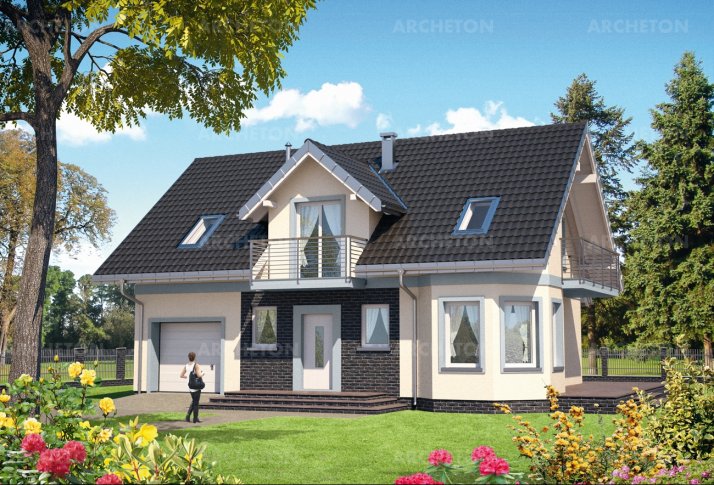 Проект коттеджа Мариола