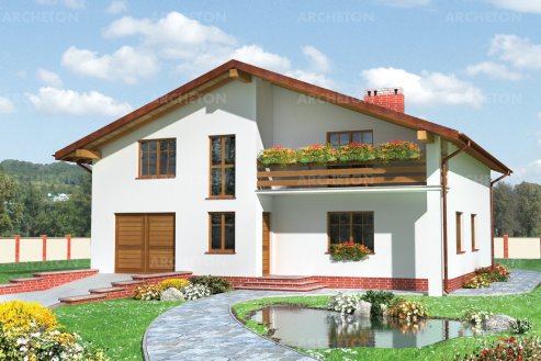 Проект дома Метеор