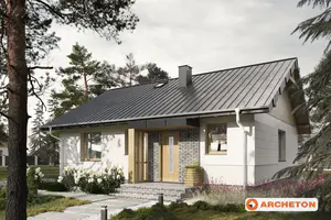 Проект коттеджа Микро Эко