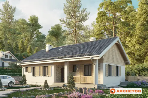 Проект дома Мудролюб 2 Эко