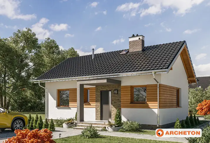 Проект коттеджа Нугат