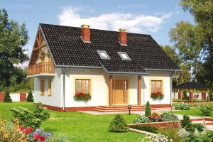 Проект коттеджа Петуния