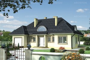 Проект коттеджа Платан