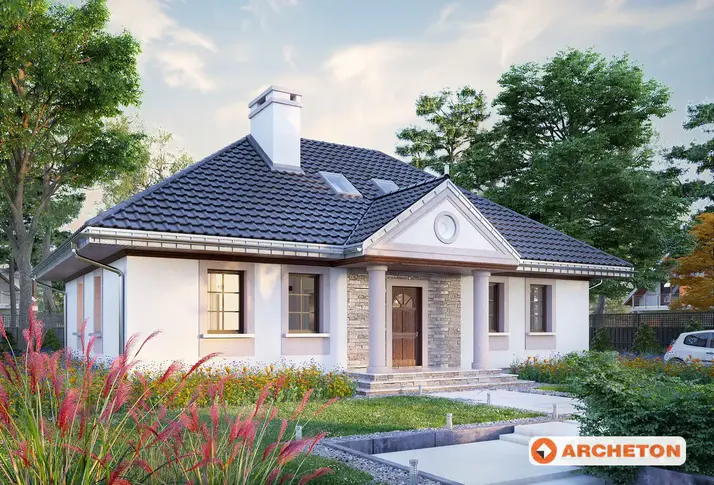 Проект коттеджа Александрия Тура