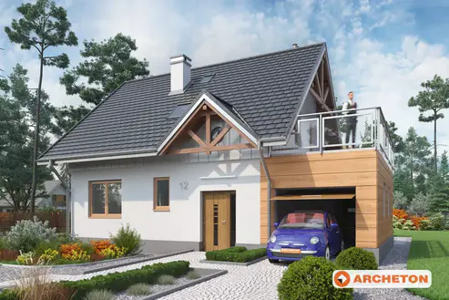 Проект дома Рассвет