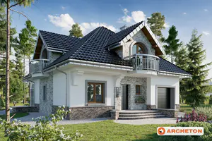 Проект коттеджа Глория