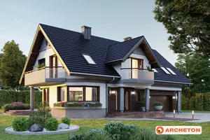 Проект коттеджа Гелиотроп Макс