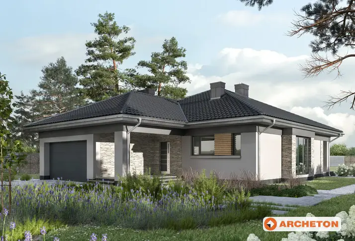 Проект коттеджа Клевер Г2 - похожие проекты зеркальной версии