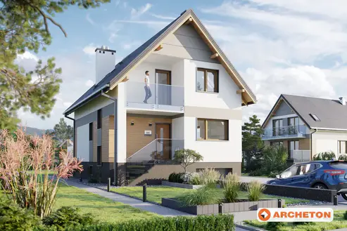 Проект дома Коралик