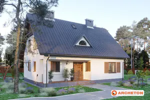 Проект коттеджа Кремень