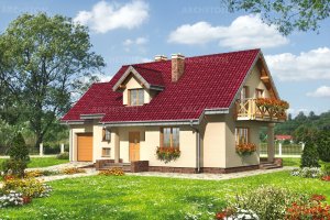 Проект коттеджа Маковка Бона