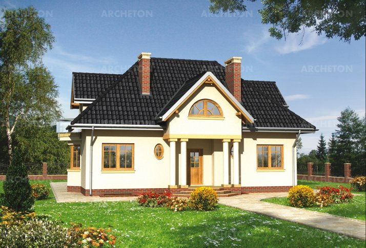 Проект коттеджа Рябчик