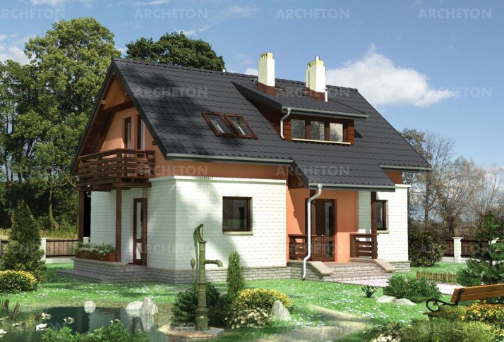 Проект коттеджа Рута