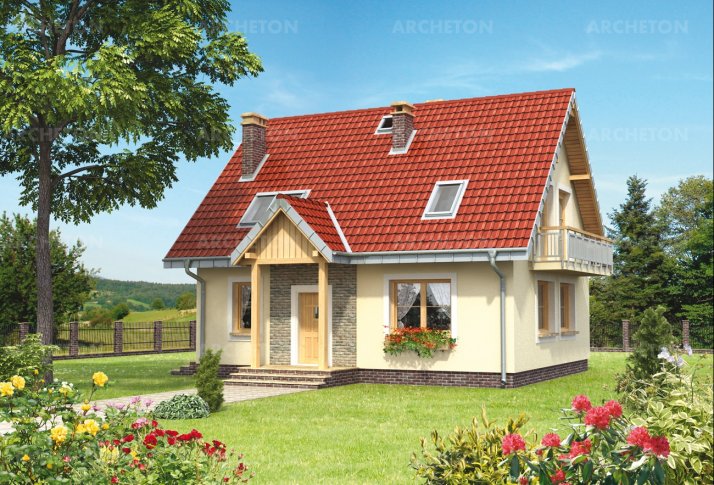 Проект коттеджа Самбор Мини