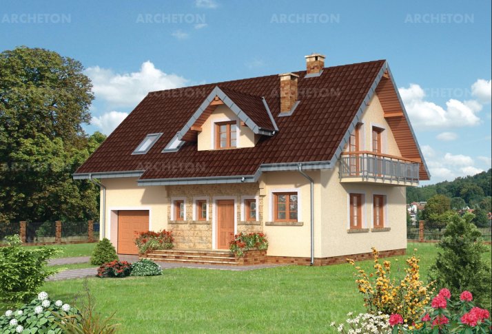 Проект коттеджа Сара