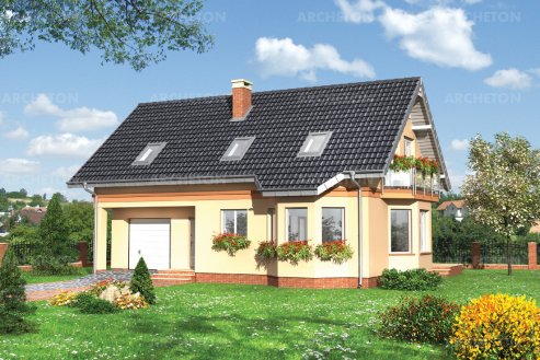 Проект дома Запонка Миди