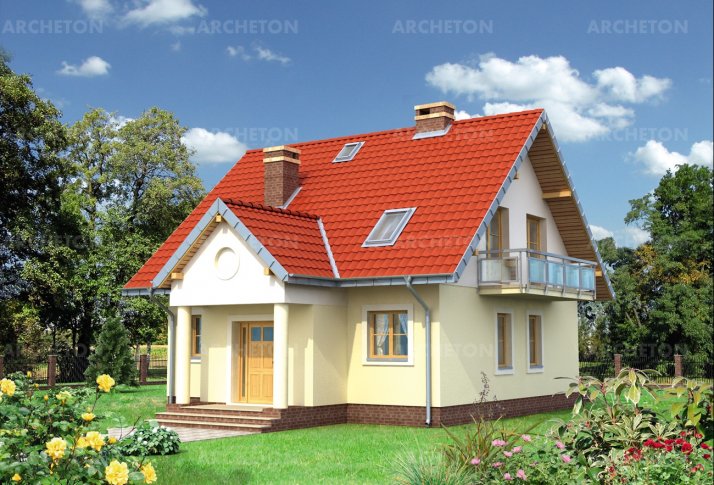 Проект коттеджа Стас Ретро