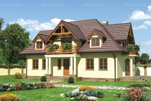 Проект дома Шафран