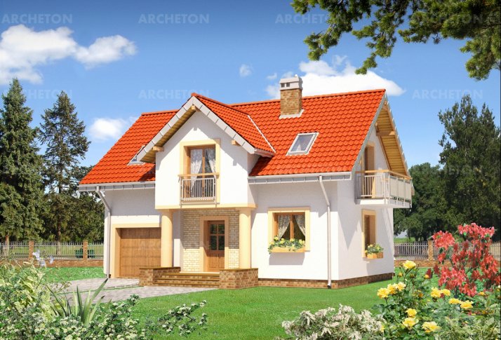 Проект коттеджа Талюс