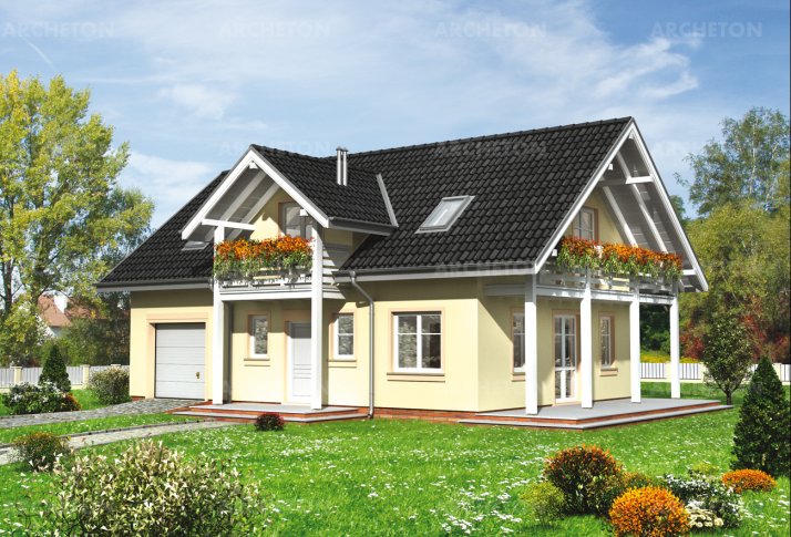 Проект коттеджа Тенор