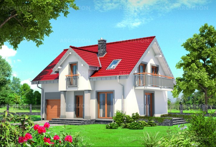 Проект коттеджа Томир Люкс Солис