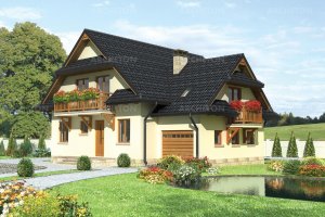 Проект коттеджа Ватра