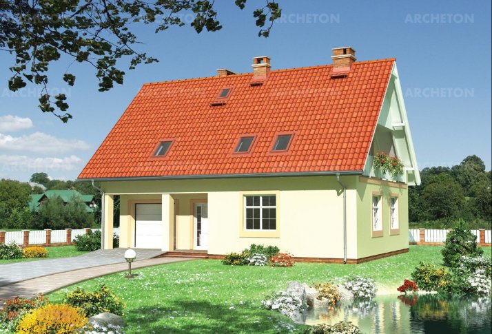 Проект коттеджа Винсэнт