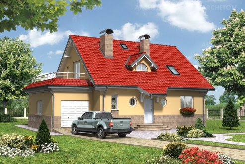 Проект дома Вишенка