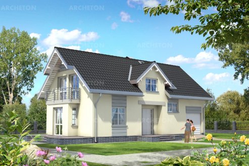 Проект дома Зебра