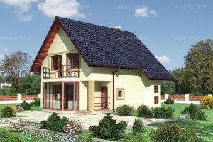 Проект коттеджа Зефир