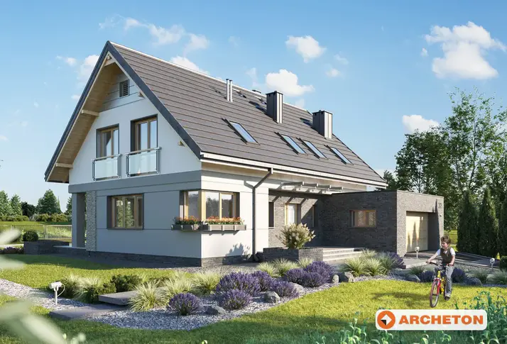 Проект коттеджа Зина